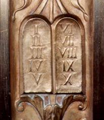 Ten Commandments on Front Bronze Doors--Supreme Court Building